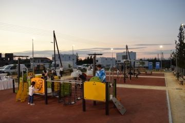 Εγκαινιάστηκε το πάρκο αγάπης κι ίσων ευκαιριών στο Δήμο Γερίου